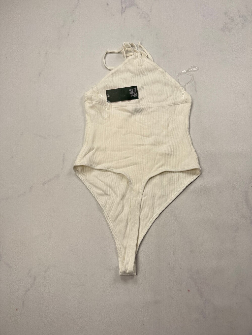 Wild Fable Bodysuit Cream Modern Adjustable - Womens XS
